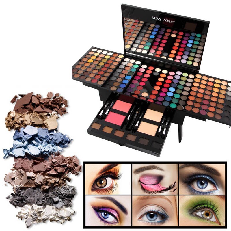 180 cores sombra de olhos Blush conjunto personalizado caixa de paleta de maquiagem em forma de piano