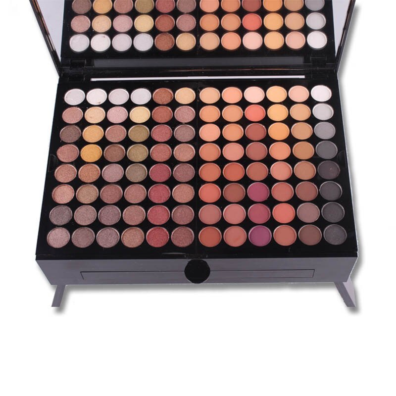 180 cores sombra de olhos Blush conjunto personalizado caixa de paleta de maquiagem em forma de piano