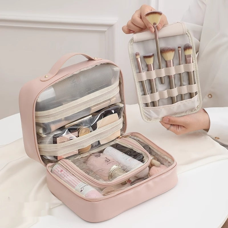 Bolsa de armazenamento de batom de viagem portátil