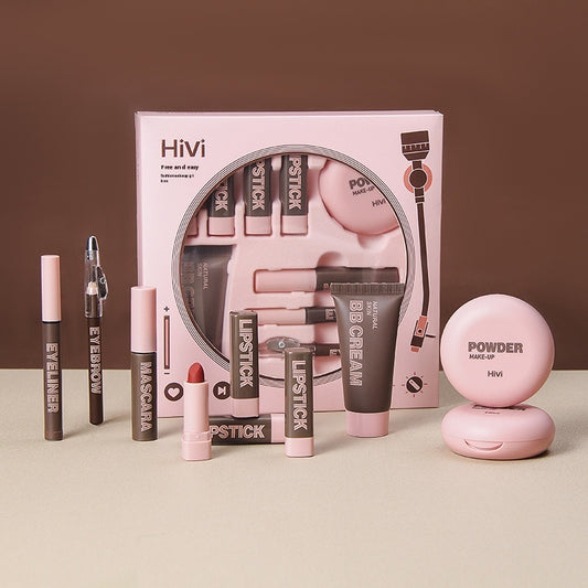 Conjunto de presente de beleza em pó para batom Glue Record Limited