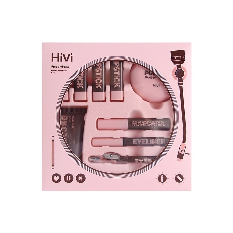 Conjunto de presente de beleza em pó para batom Glue Record Limited